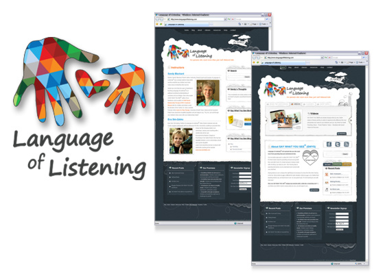 Language of Listening Logo and Screenshot