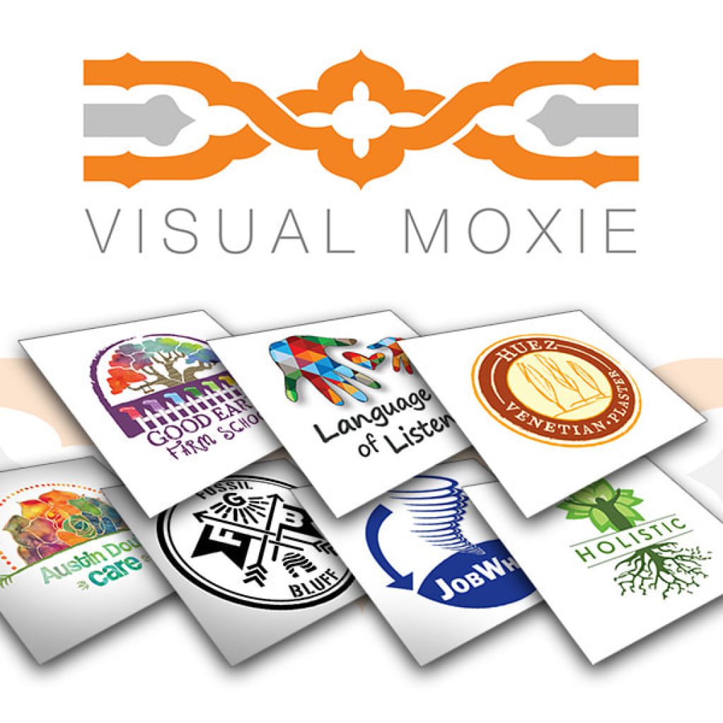 Visual Moxie Branding Logo Design Austin